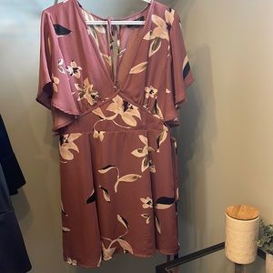 Dynamite floral dress